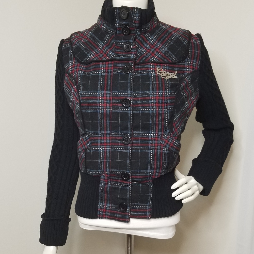 Coogi Vintage plaid jacket
